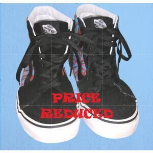 Eye-Catching Vans Sk8-Hi Shoes!